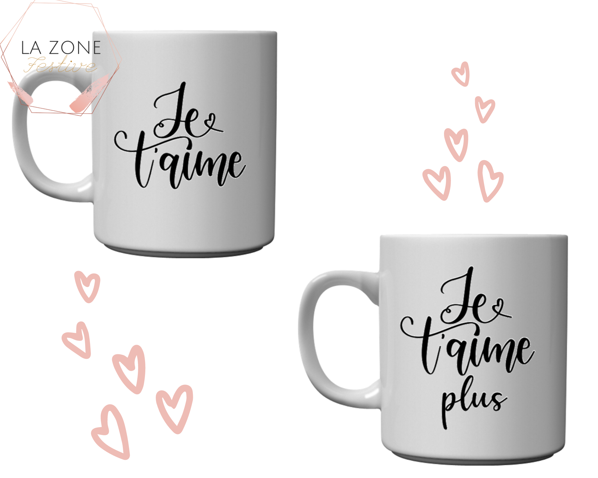 Mug et tasse personnalisés, Je t'aime Patate