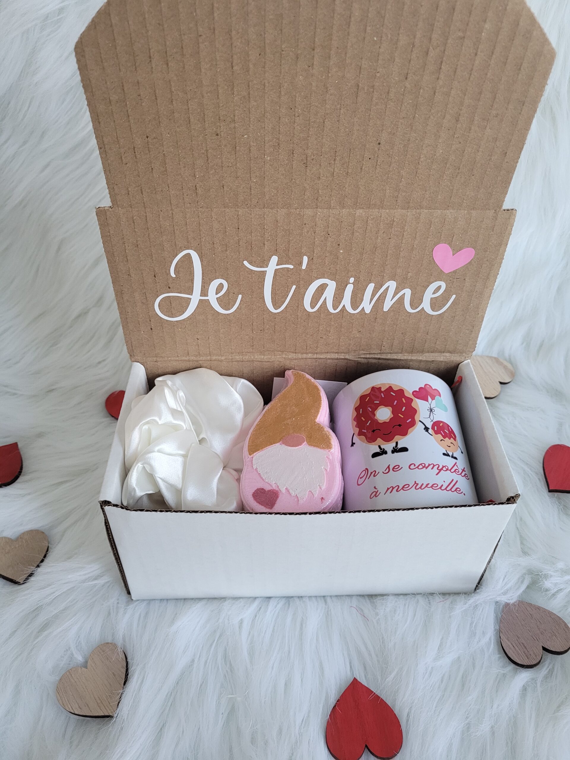 TD® Cloche de Noël Pomme Boîte Cadeau Boîte Saint Valentin Boîte